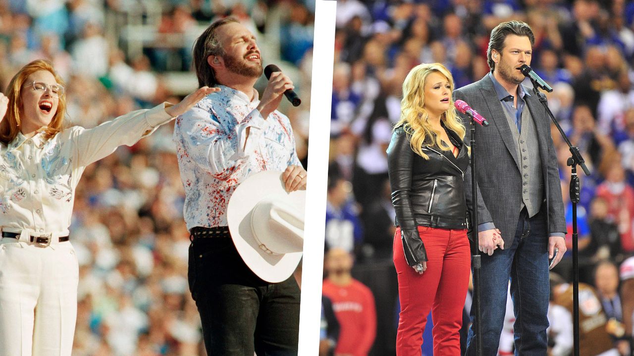Country stars who have performed at the Super Bowl