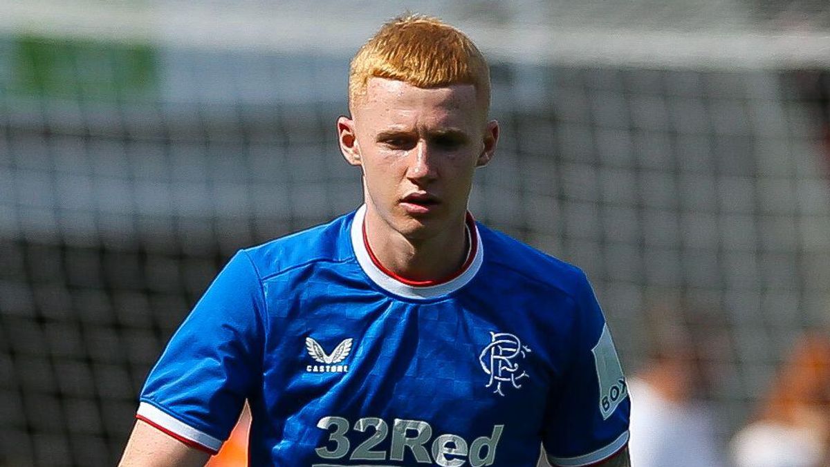 Adrian Devine Rangers Motherwell sign Rangers defender Adam Devine on loan
