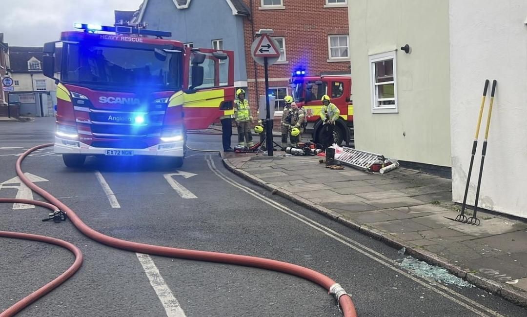 Colchester Flat Fire caused by cigarette after man falls asleep