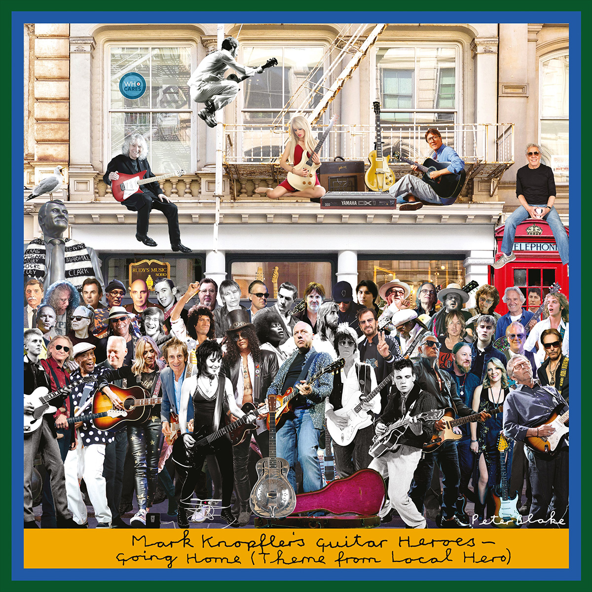 Obra de arte de Guitar Heroes de Mark Knopfler