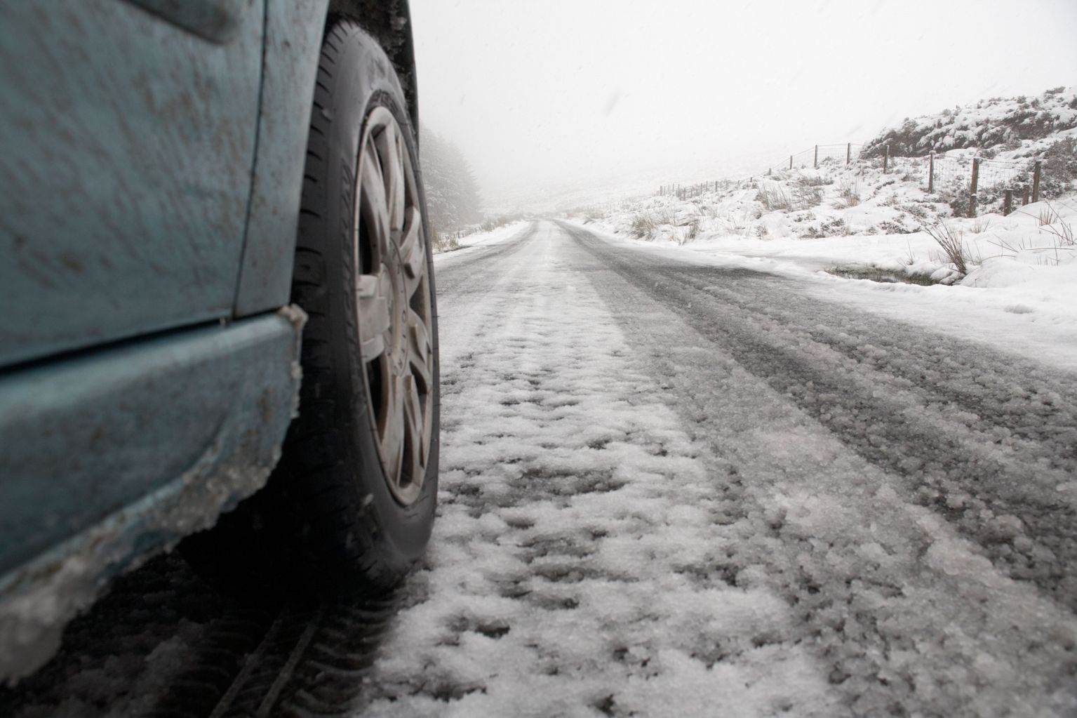 North East drivers urged to be safe on roads after snowfall