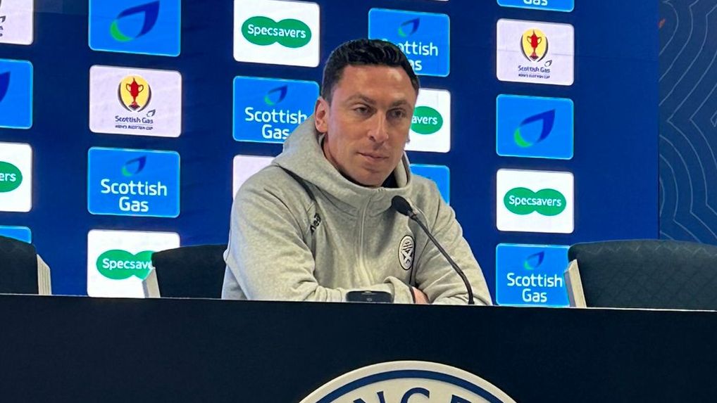 Scott Brown claims Willie Collum crumbled under 'pressure' at Ibrox