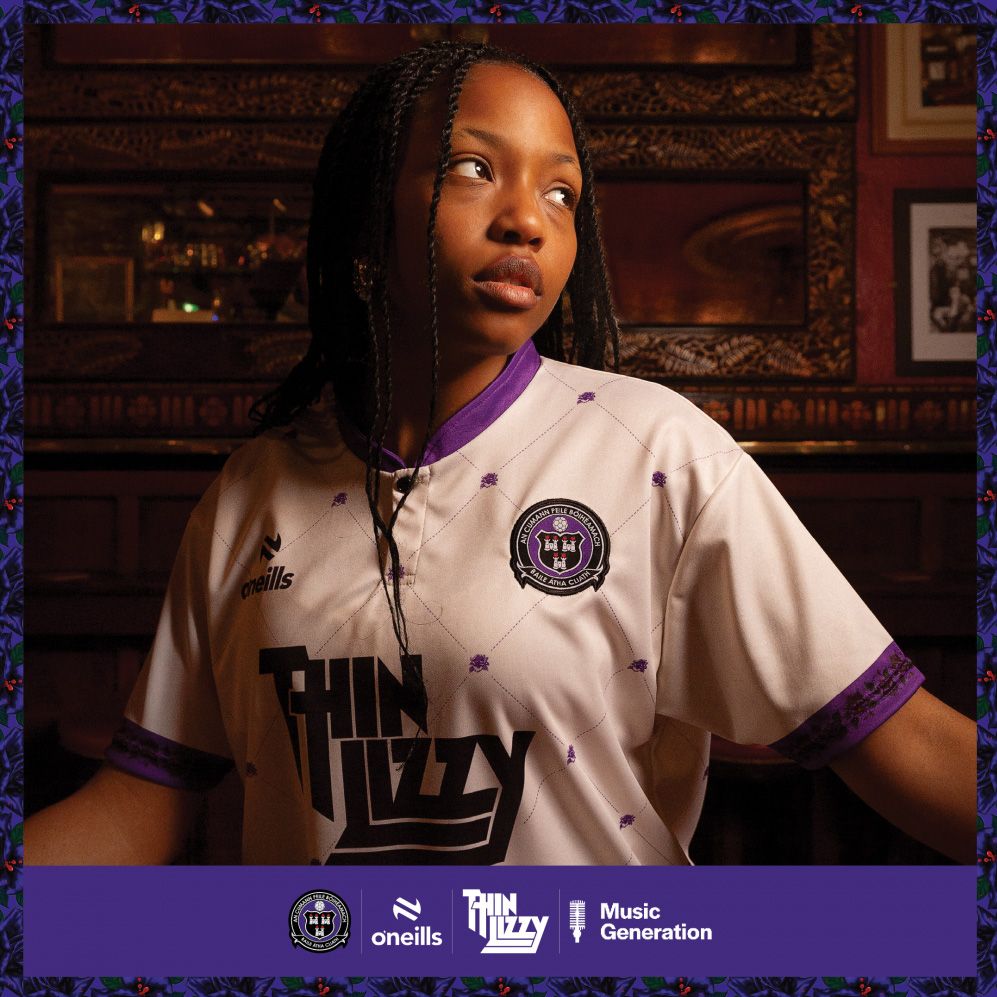 Equipación Thin Lizzy del Bohemian FC