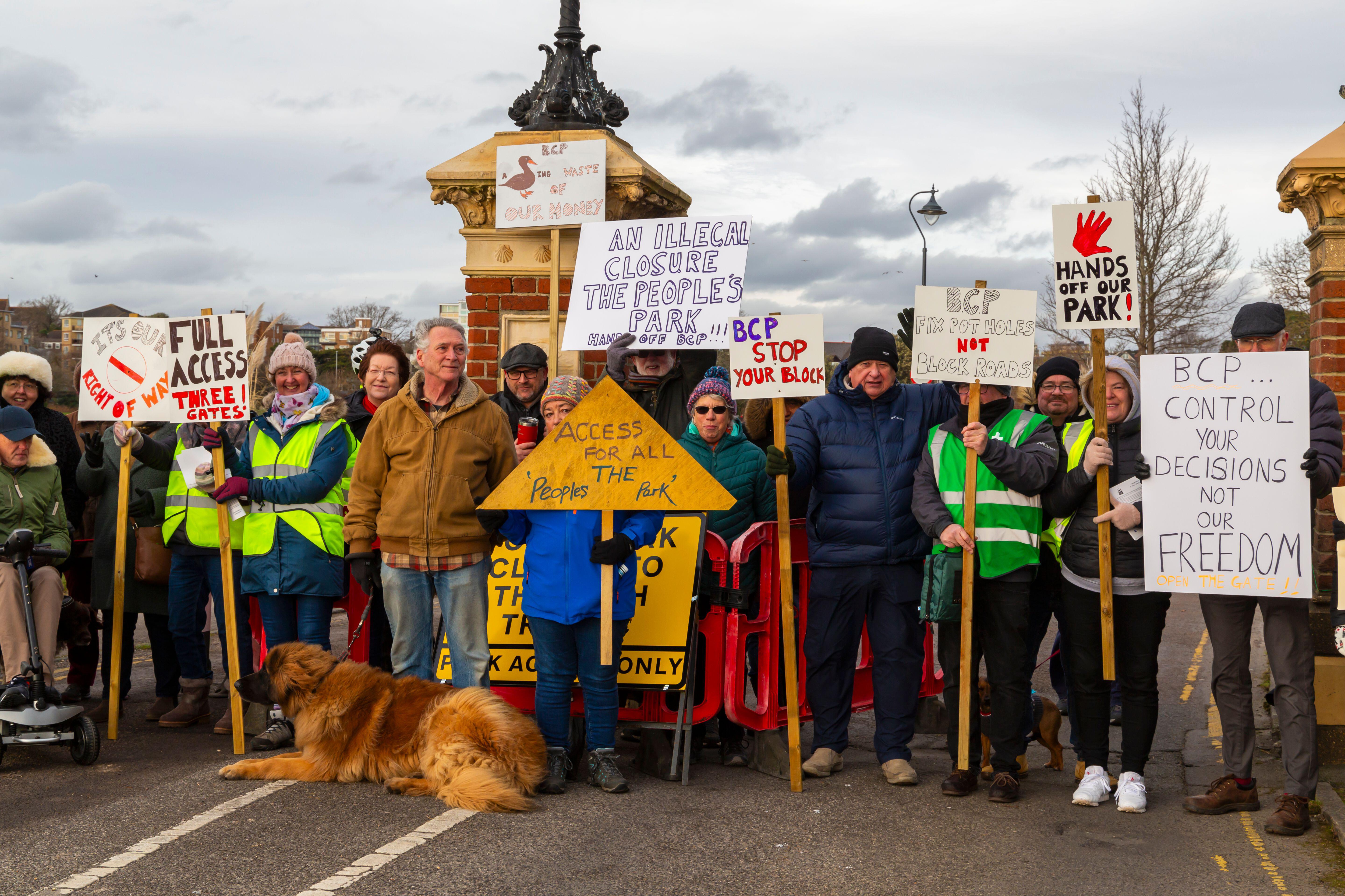 Campaigners concerned over decision to close gates to Poole Park