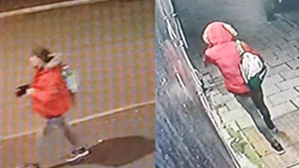 CCTV of missing Lewis Penfold-Roche