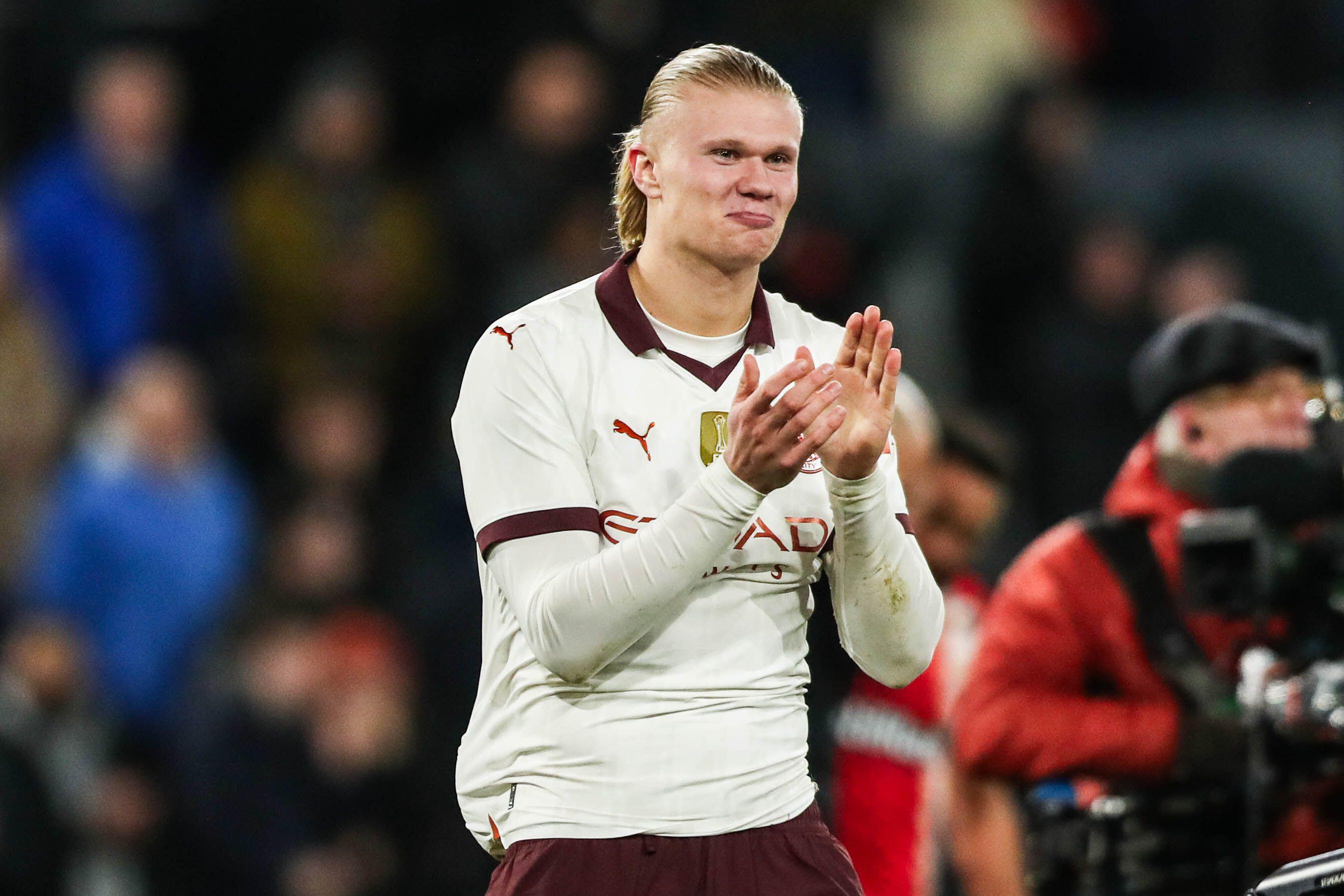 Haarland nets 5 as City thrash Luton to reach FA Cup quarter finals 