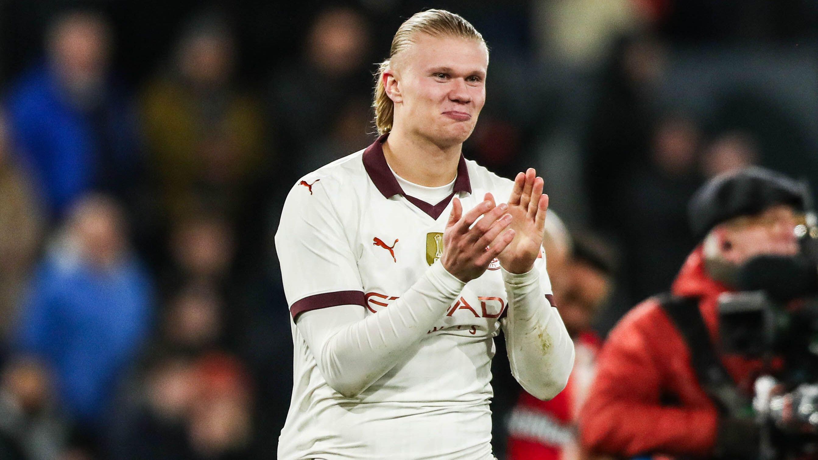 Haarland nets 5 as City thrash Luton to reach FA Cup quarter finals Haarland nets 5 as City thrash Luton to reach FA Cup quarter finals