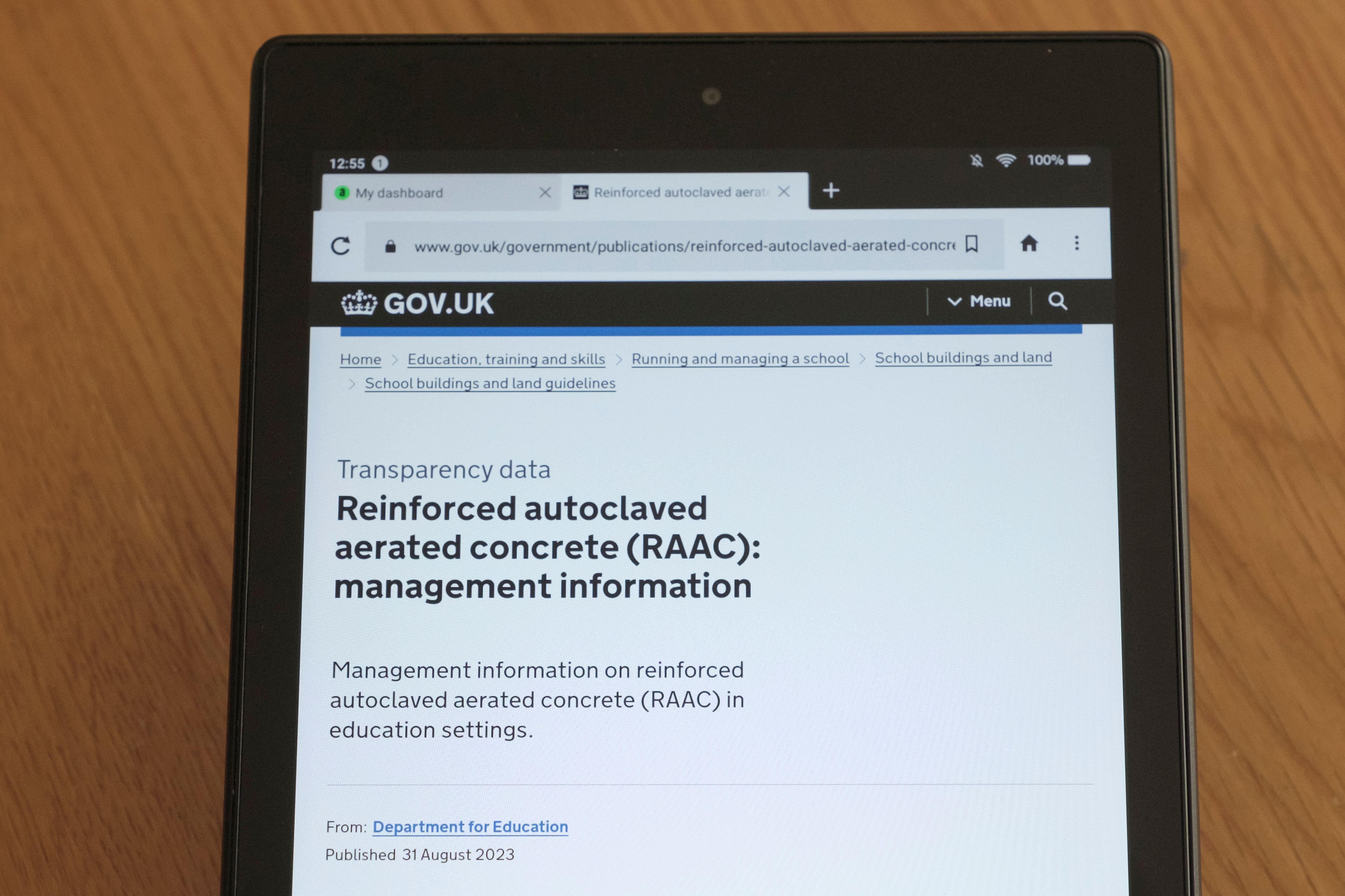 Six months on NEU in North West urge Government to do more to fix RAAC ...