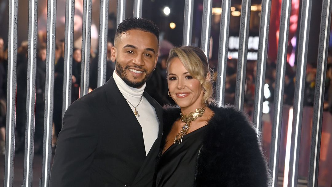 Aston Merrygold and Sarah Lou Richards