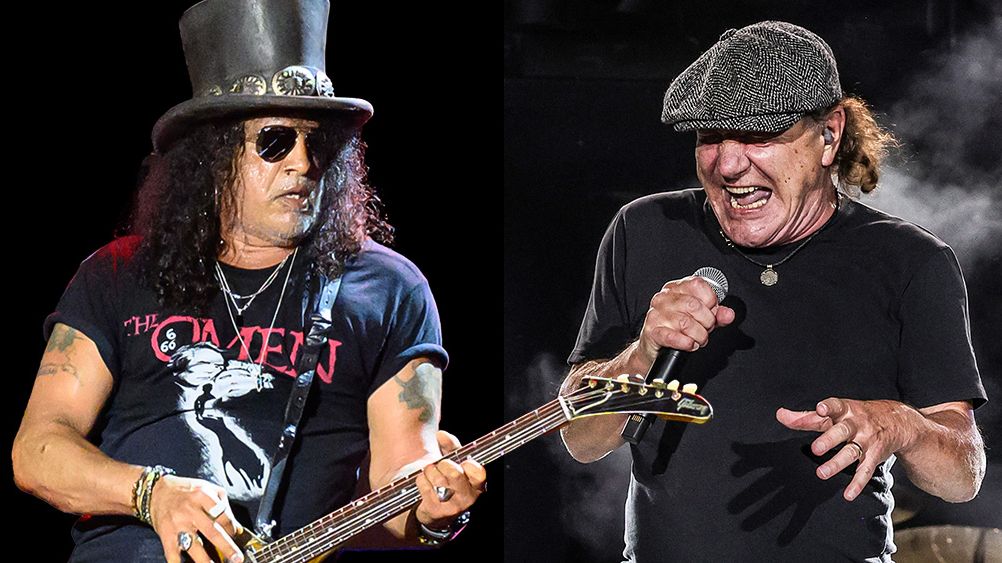 Slash joins forces with AC/DC's Brian Johnson on 'Killing Floor' single