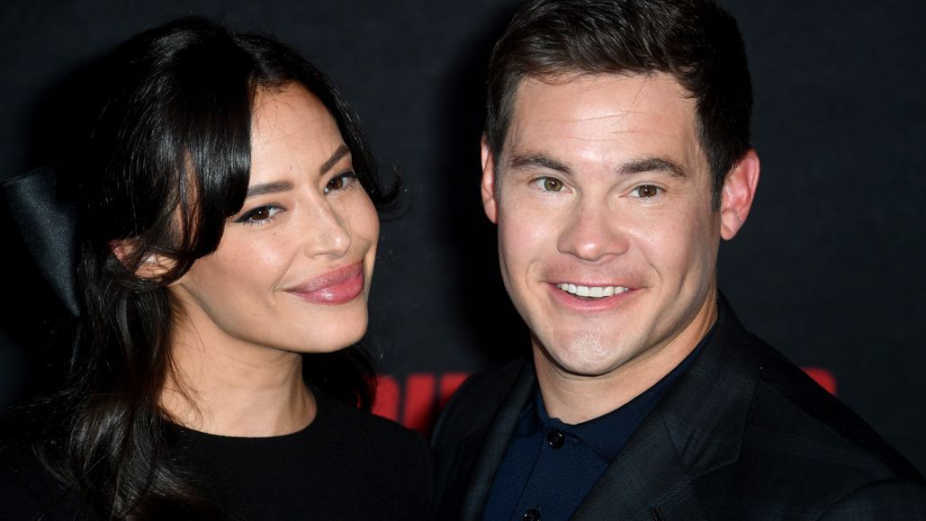 Adam DeVine and Chloe Bridges 