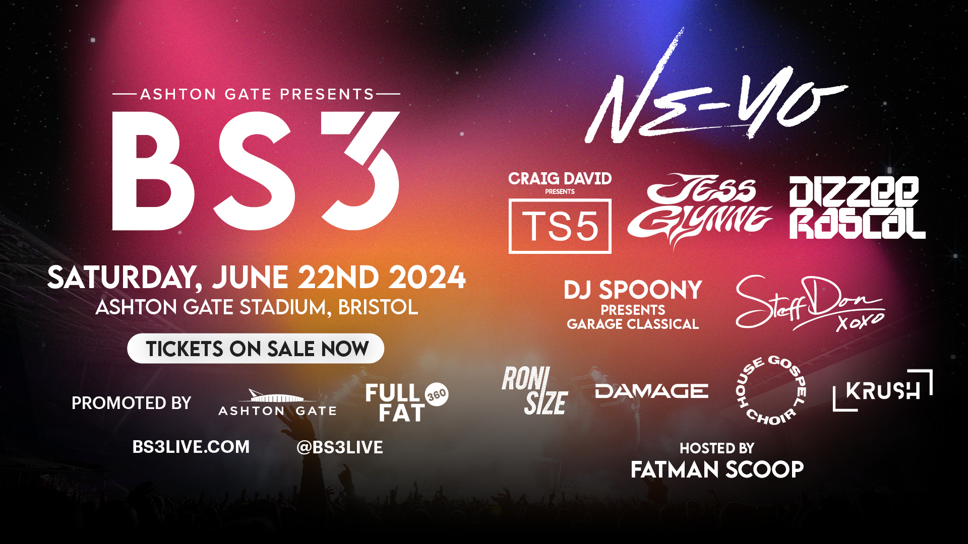 Full line up revealed for new Bristol music festival BS3