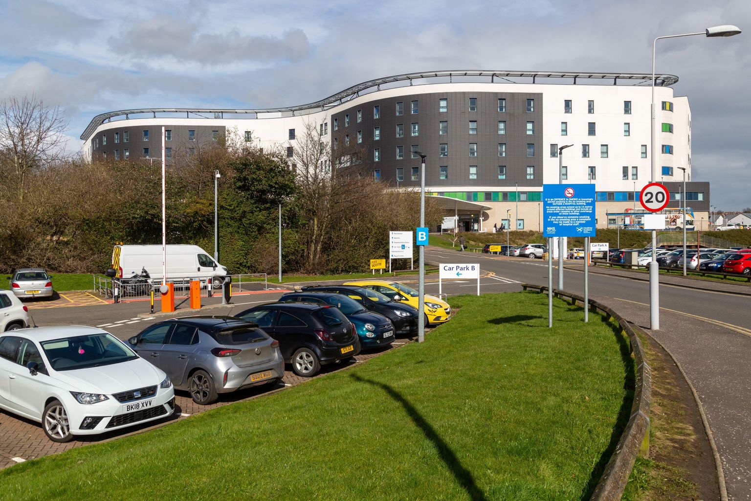Elderly man in hospital with serious injuries after hit by minibus in