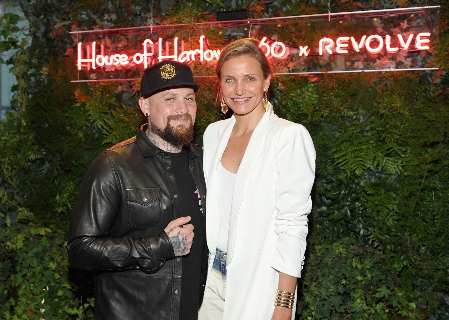 Cameron Diaz and Benj Madden