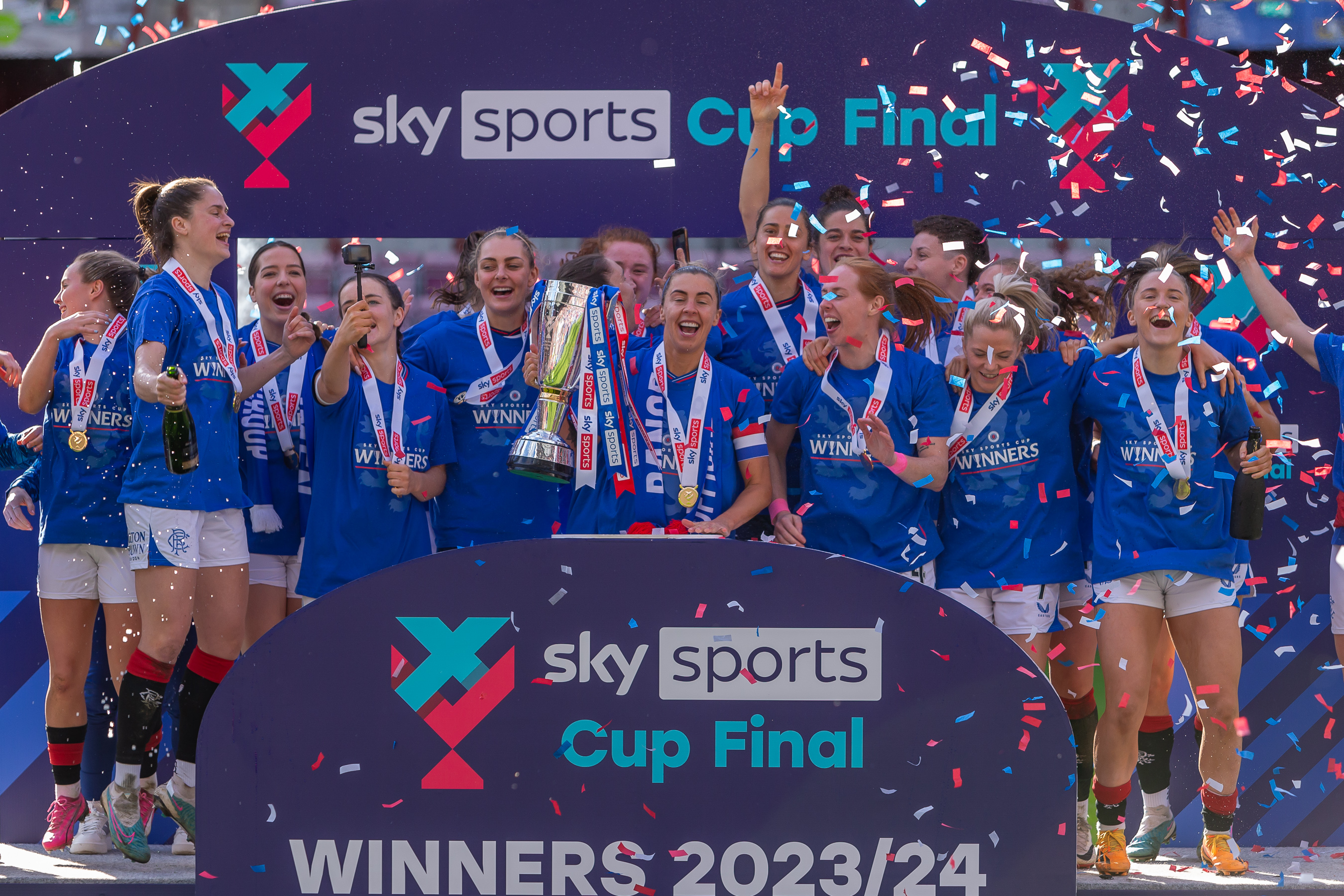 Rangers condemn discriminatory comments after Cup final victory