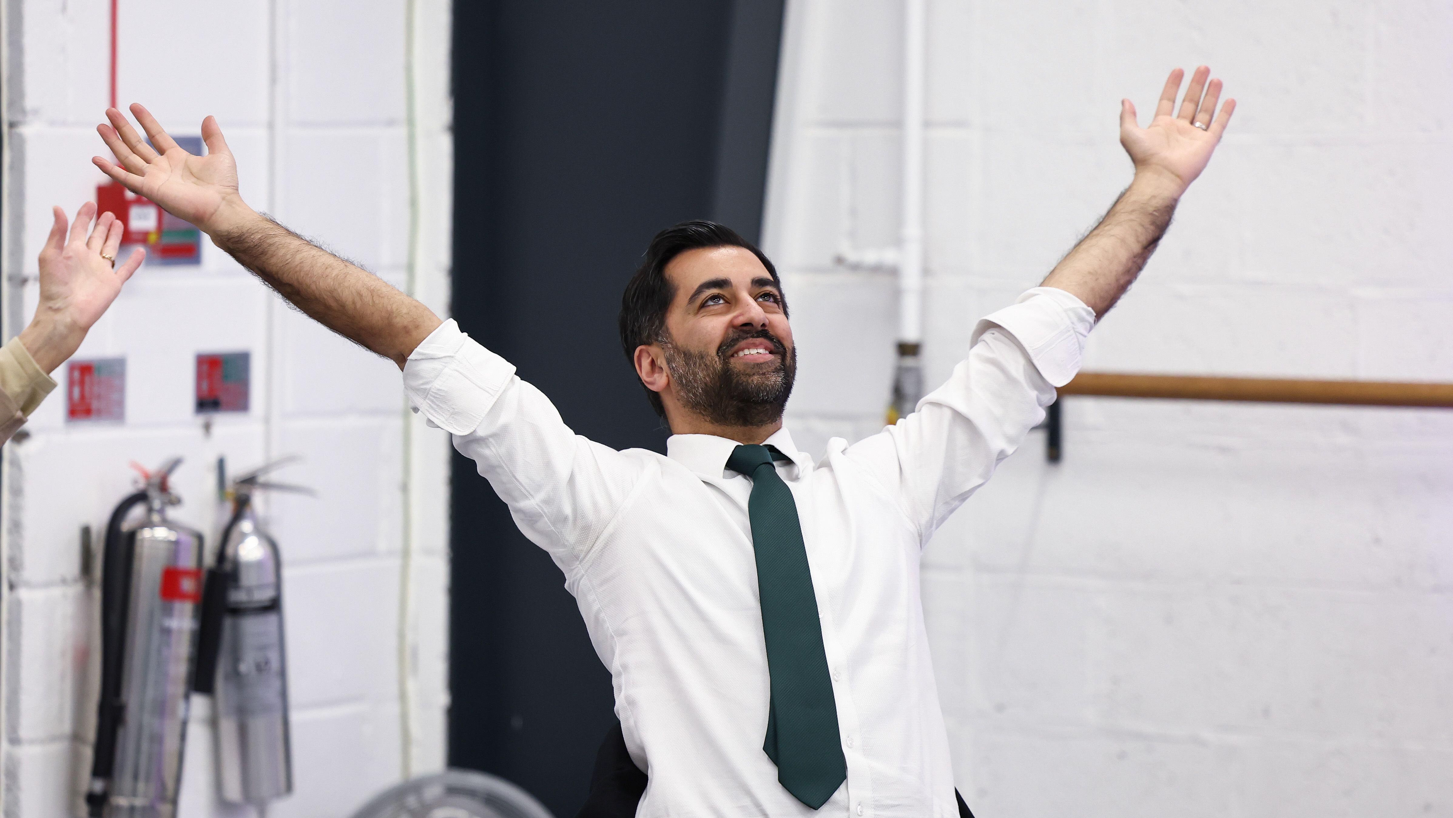 Humza Humza Yousaf is marking a year since he became First Minister