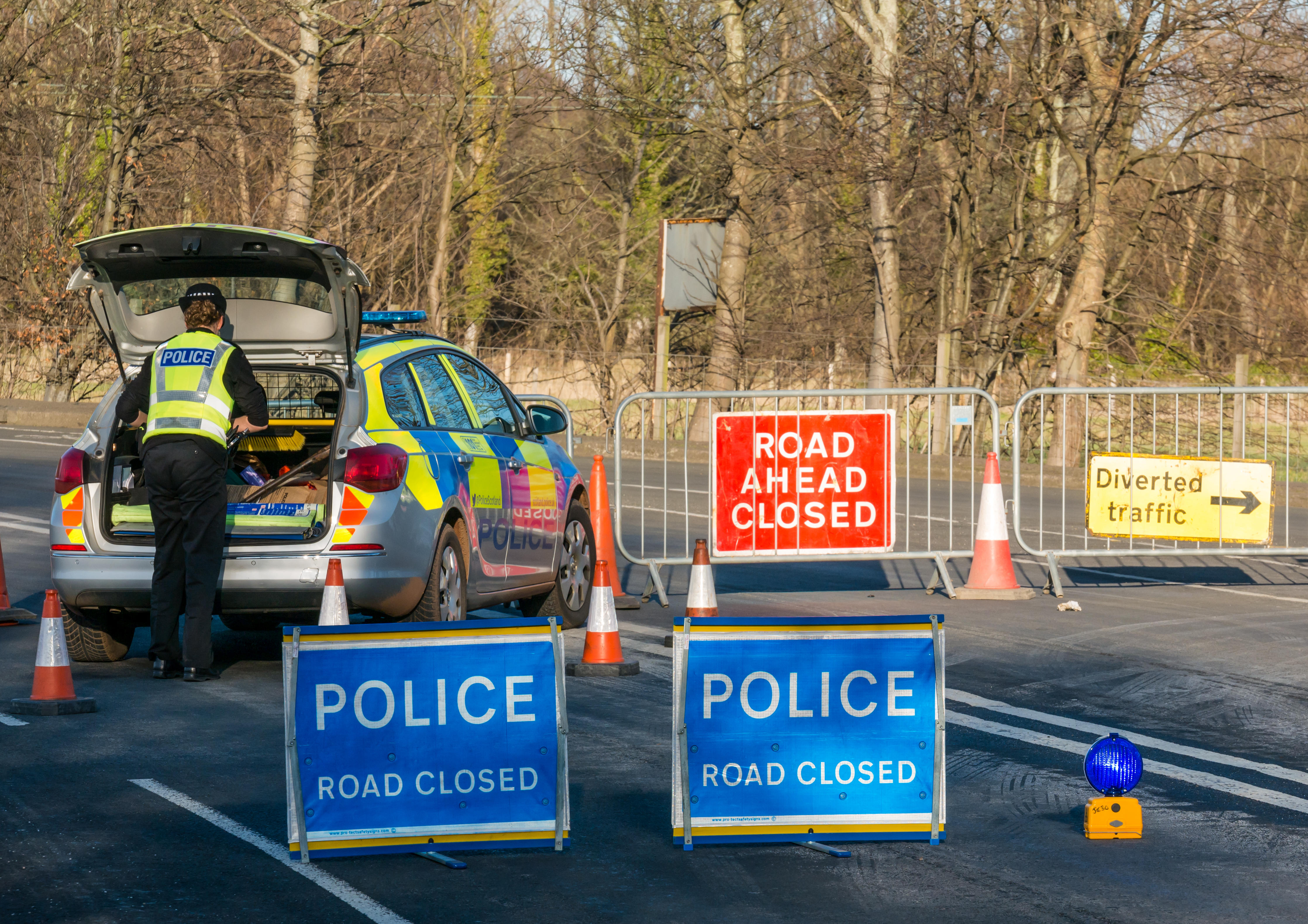 Pensioner on mobility scooter dies after two-car crash in Paisley