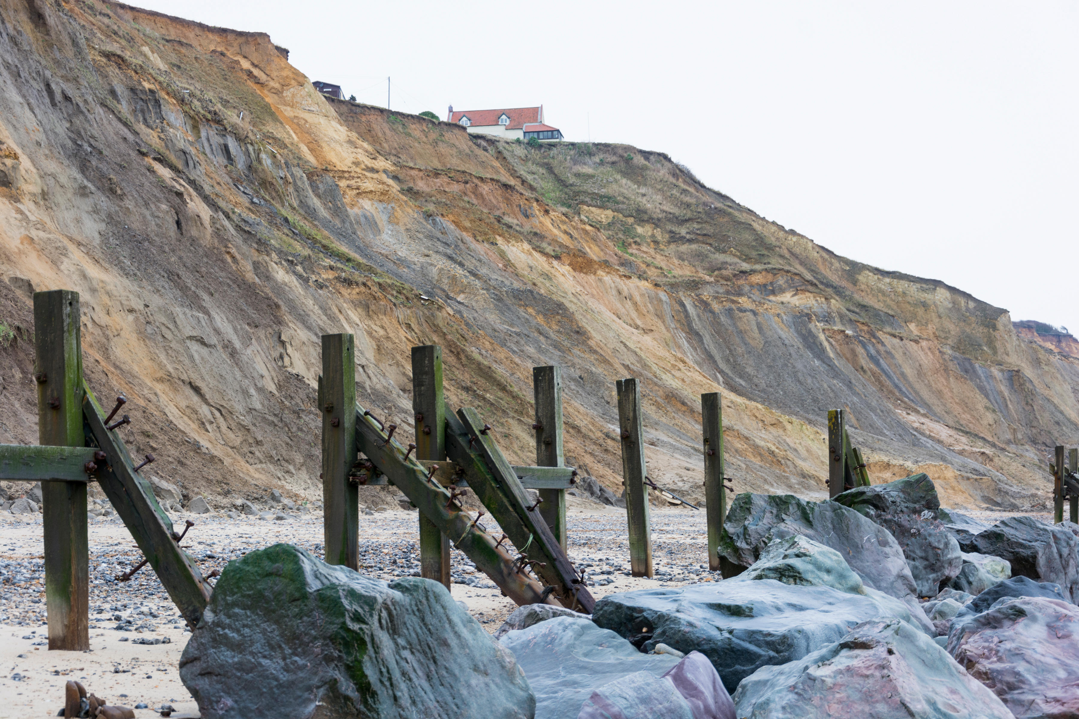 Trimingham farmhouse to be demolished after erosion leaves it ...