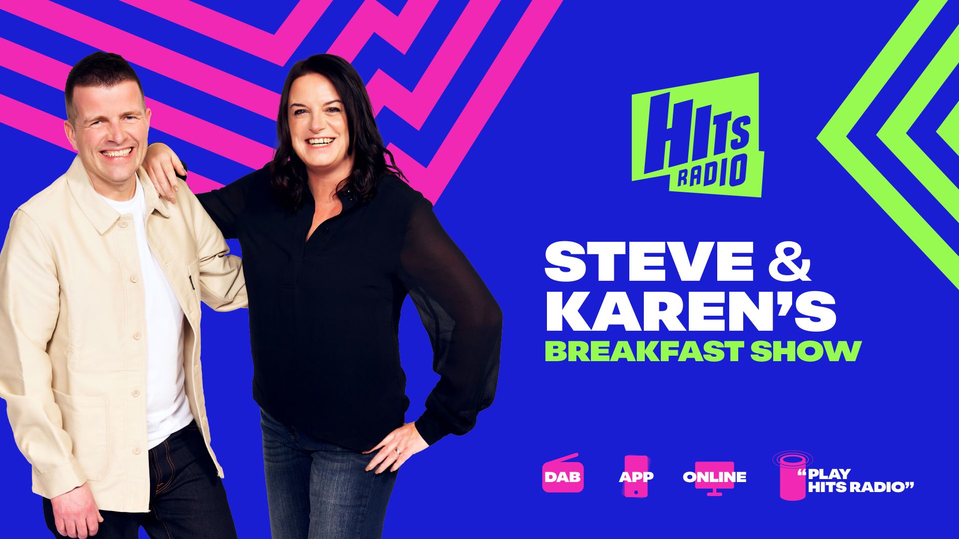 The Hits Radio Breakfast Show with Steve & Karen