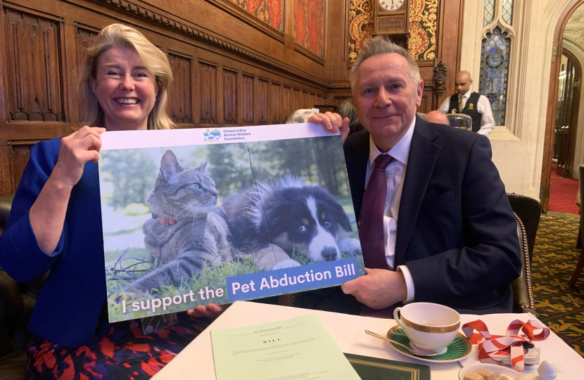 Pet Abduction Bill 'on the cusp' of passing third Commons Reading