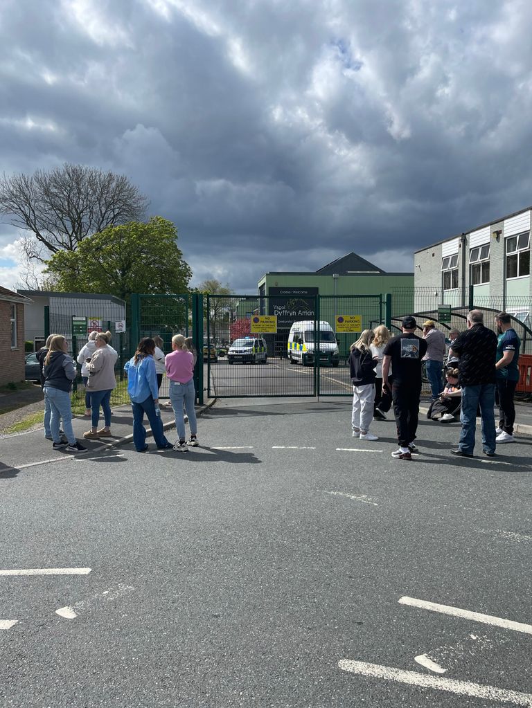 Three people injured in attack at Carmarthenshire school