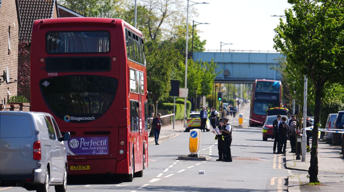 Man with sword arrested after stabbing near Hainault tube station