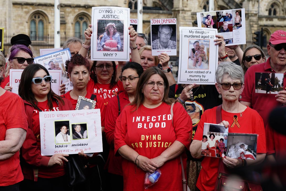 North East victims and bereaved families of infected blood scandal to ...