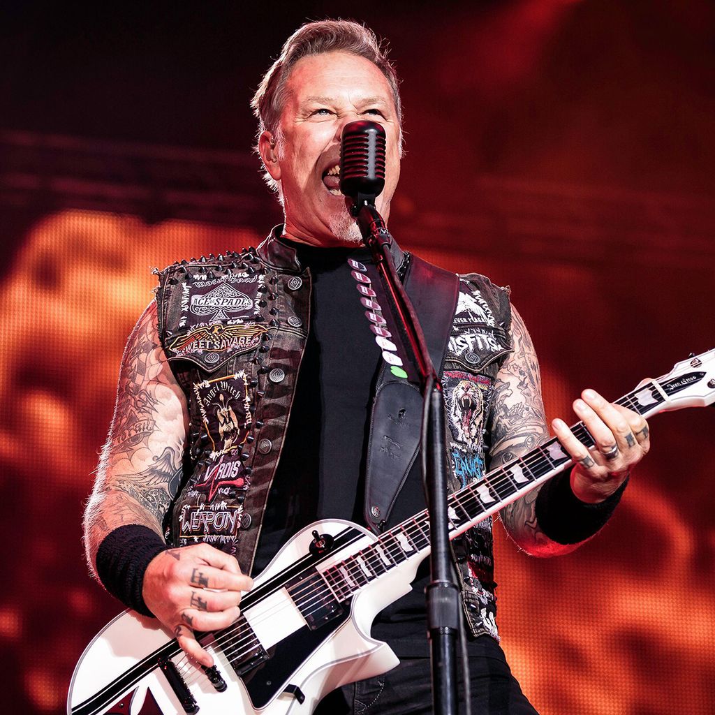 40) James Hetfield - Los 50 mejores cantantes de rock de todos los tiempos