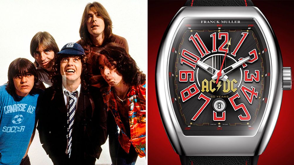 Official AC/DC watch goes on sale for over £8,000