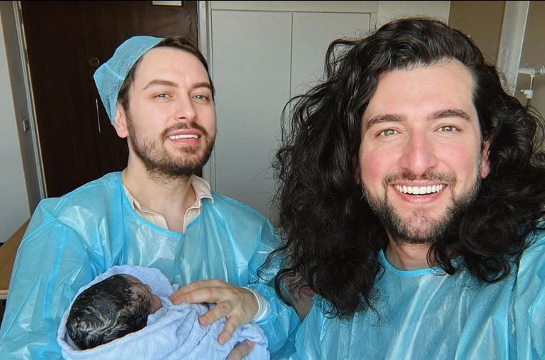 Brian Dowling and Arthur Gourounlian