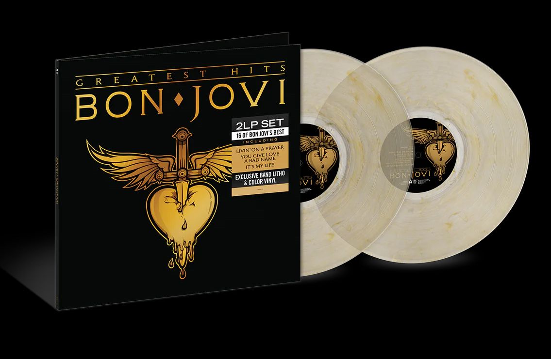 Bon Jovi's 'Greatest Hits' on limited-edition smoke coloured vinyl