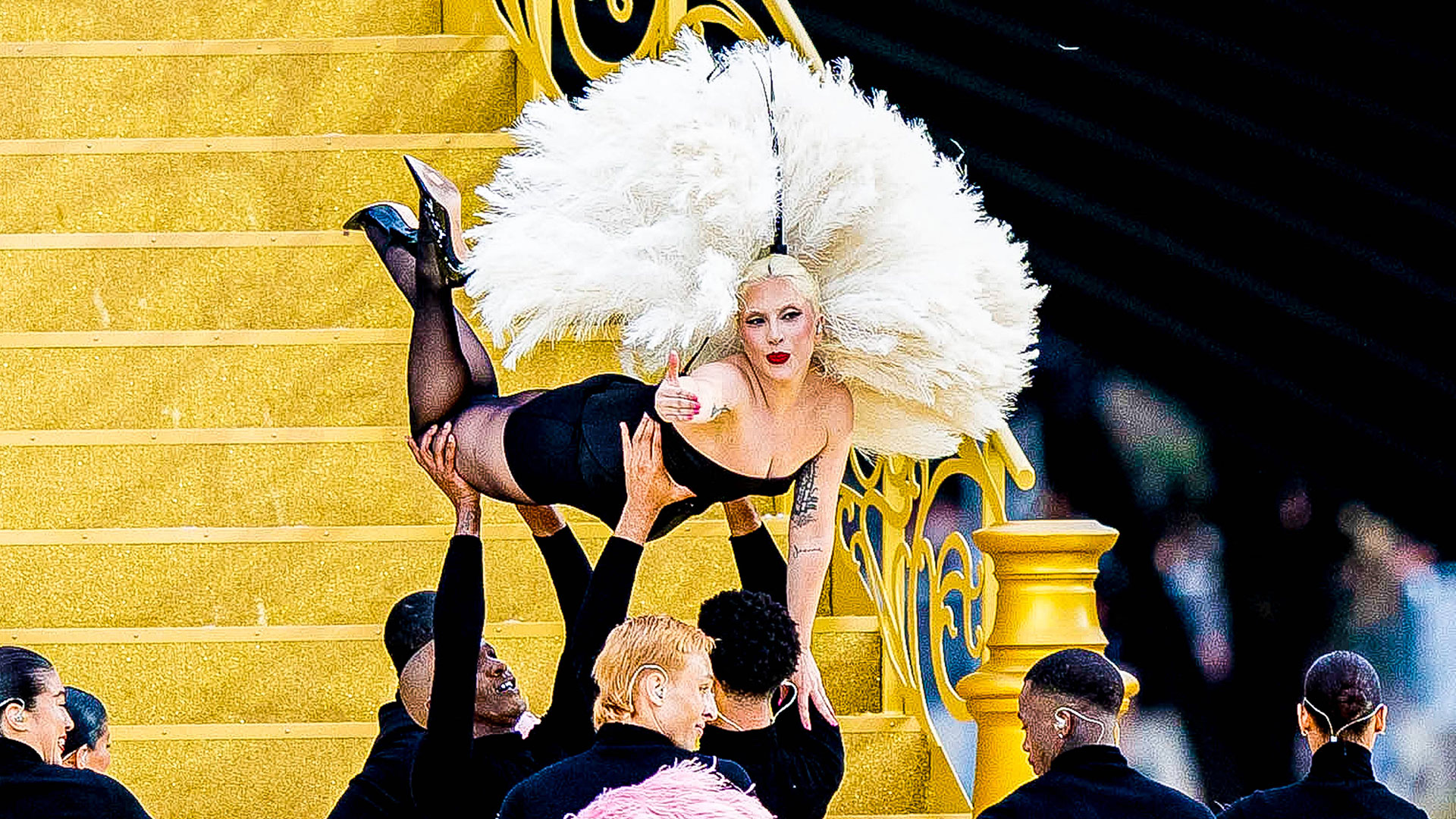 Lady Gaga And Celine Dion Wow Spectators At The Paris 2024 Olympics