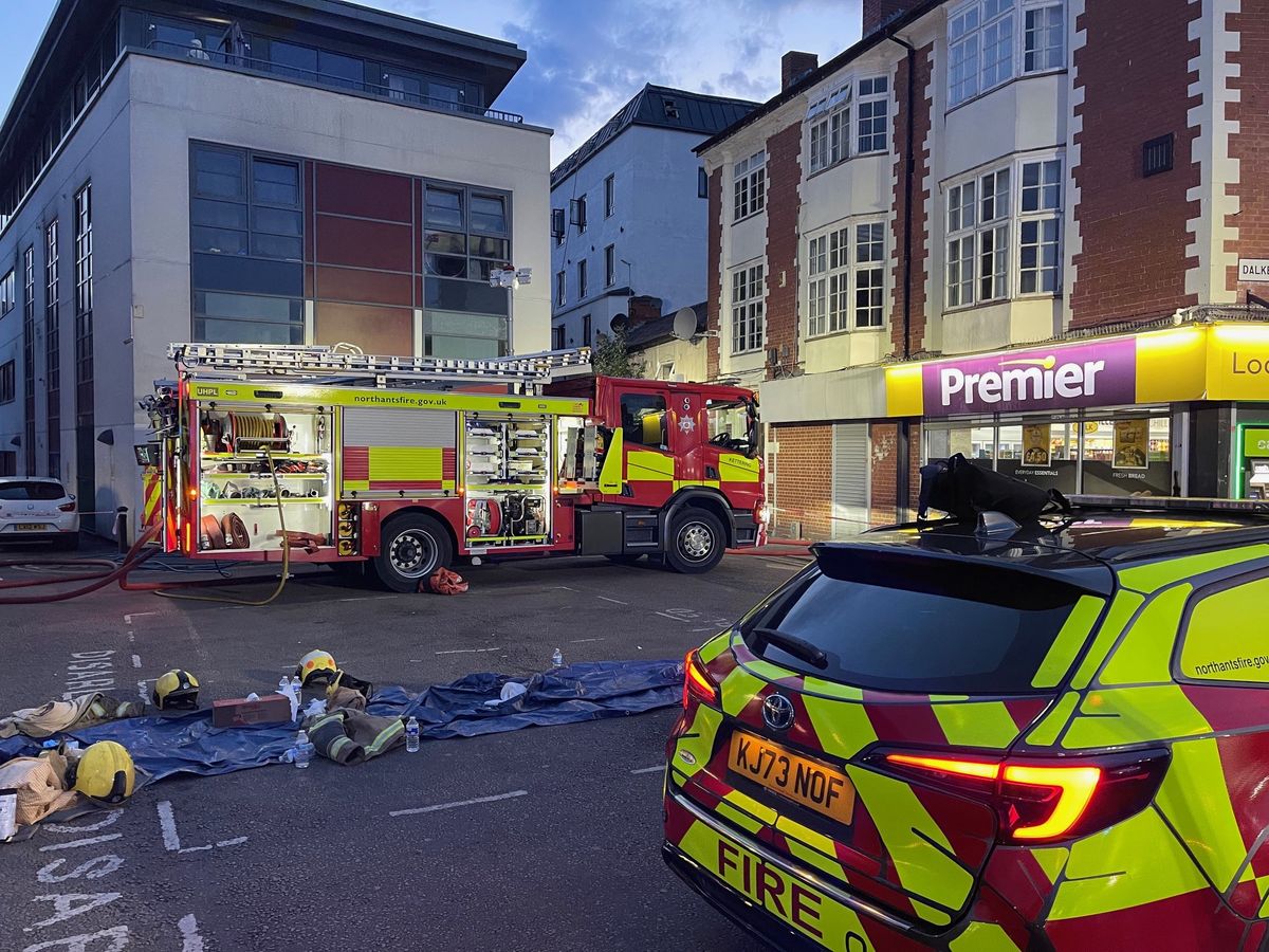 Fire in Kettering due to a fault with solar panel