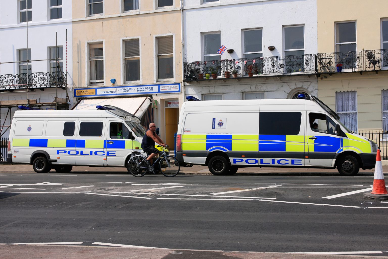 Police presence increased ahead of demonstrations planned today in Weymouth