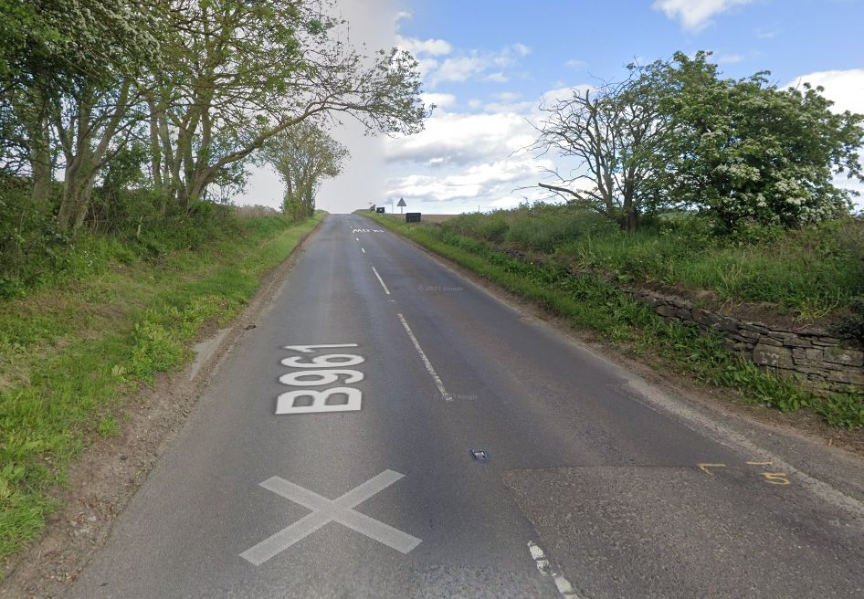 Van catches fire after two vehicle crash in Angus