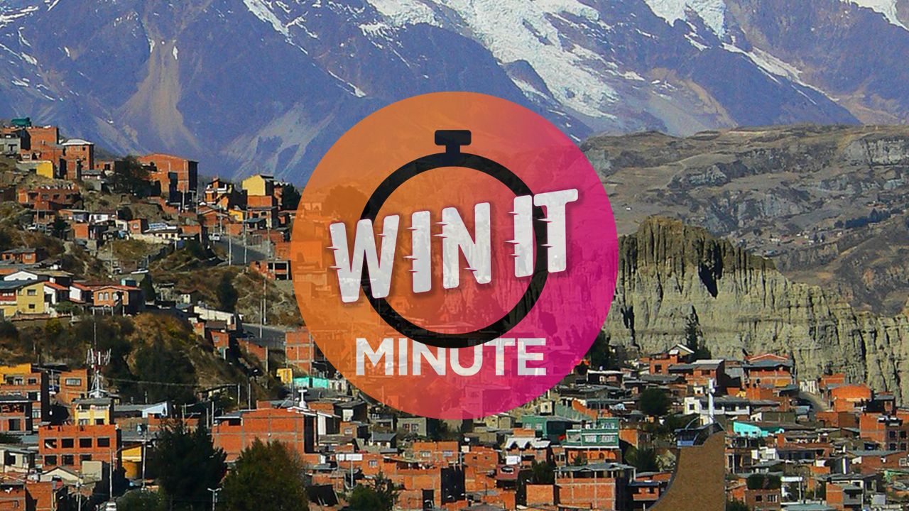 WIN IT MINUTE What is the highest altitude city in the world? Gaming