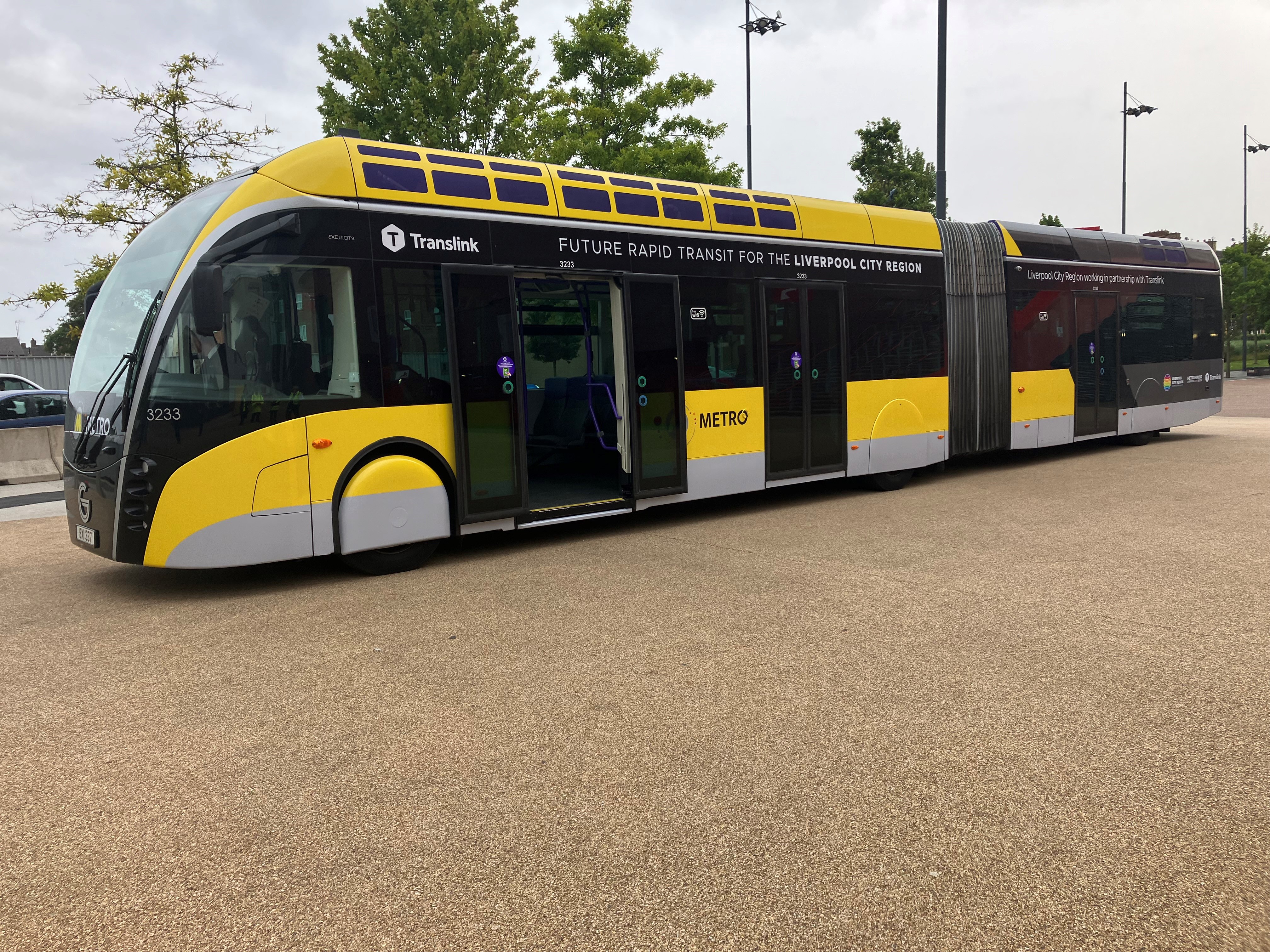 Planned new rapid transport link on show