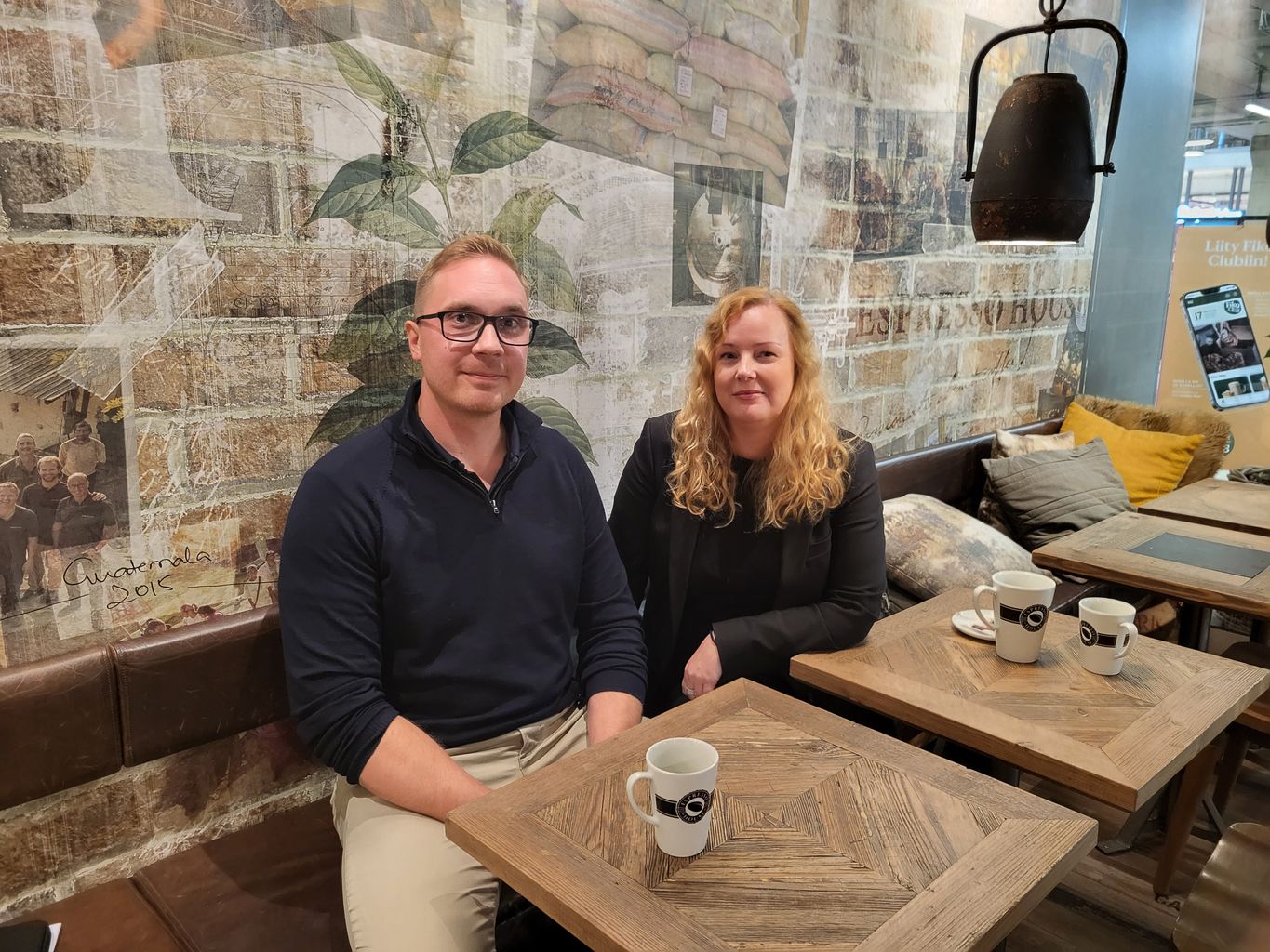Yyterin Virkistyshotellista Janne Larisuo ja Anne Yli-Kesti 
