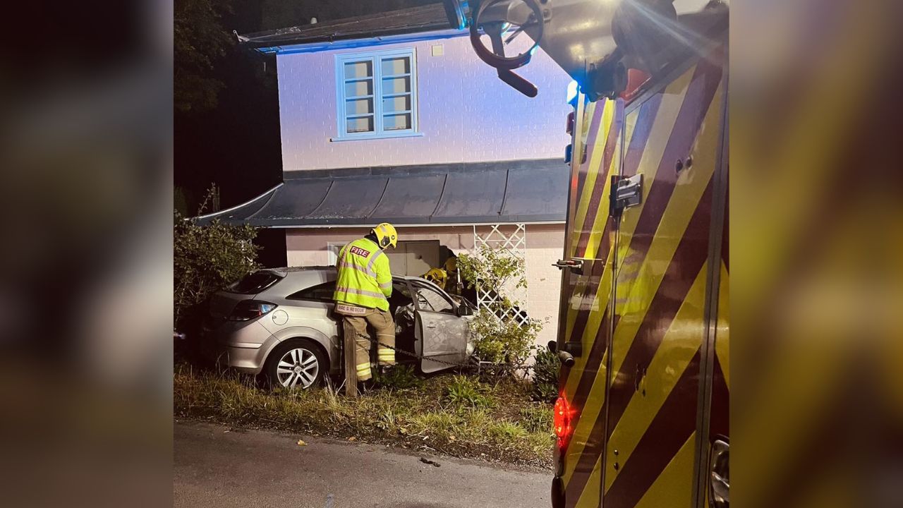 No injuries after car crashes into house in Wilton