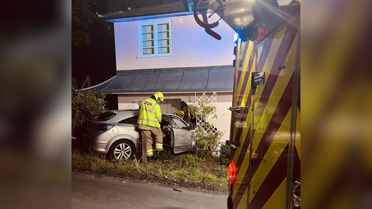 No injuries after car crashes into house in Wilton