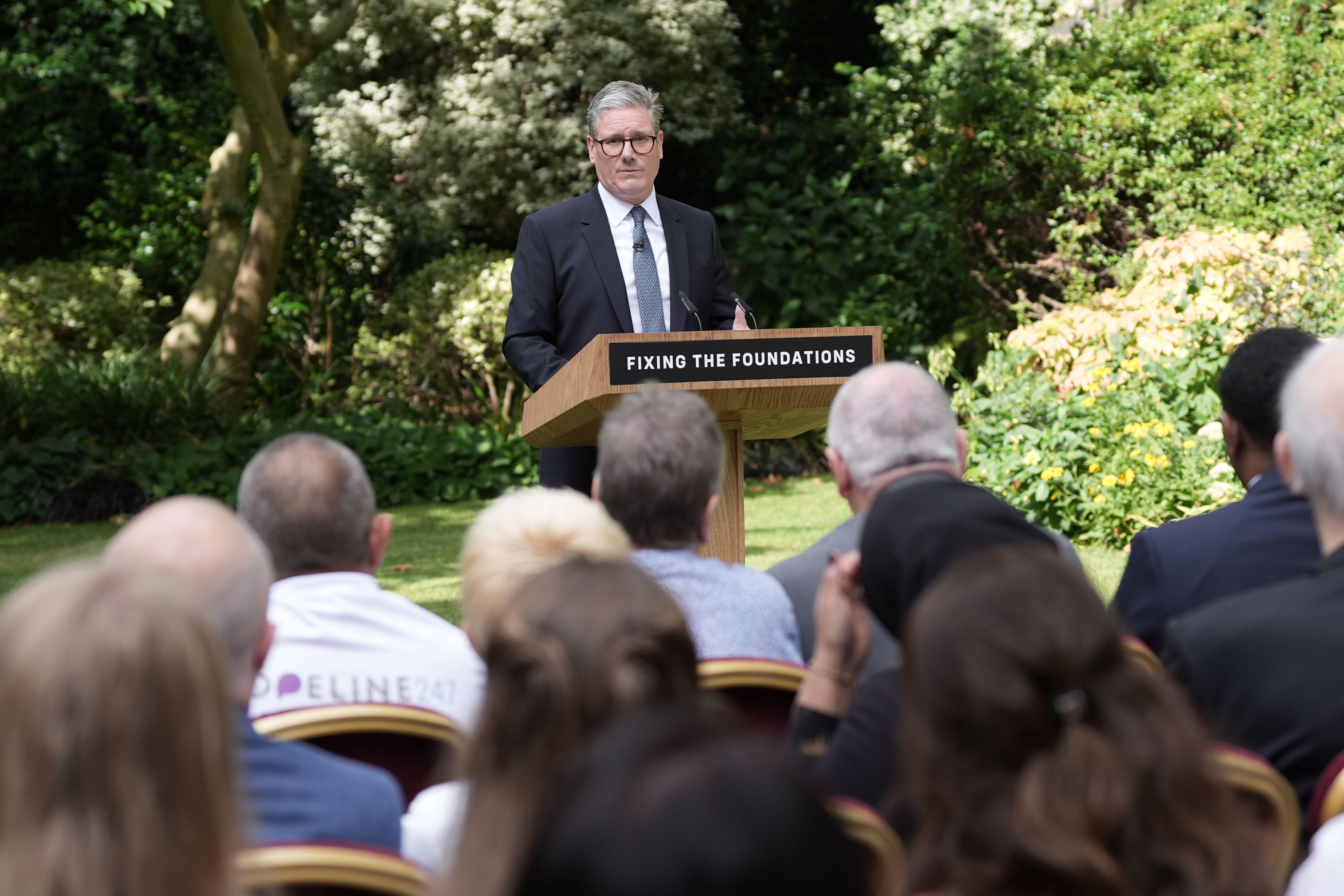 Sir Keir Starmer warns of 'painful' budget to come in October