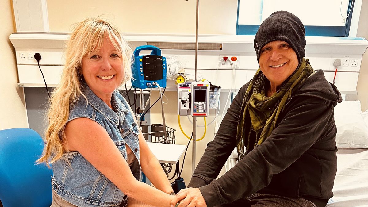 Remission Rocks Rock star from North Wales in remission thanks to drug trial in Manchester