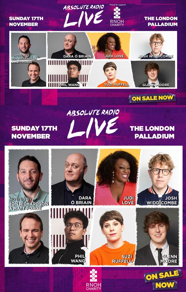 Phil Wang joins Absolute Radio Live line-up!