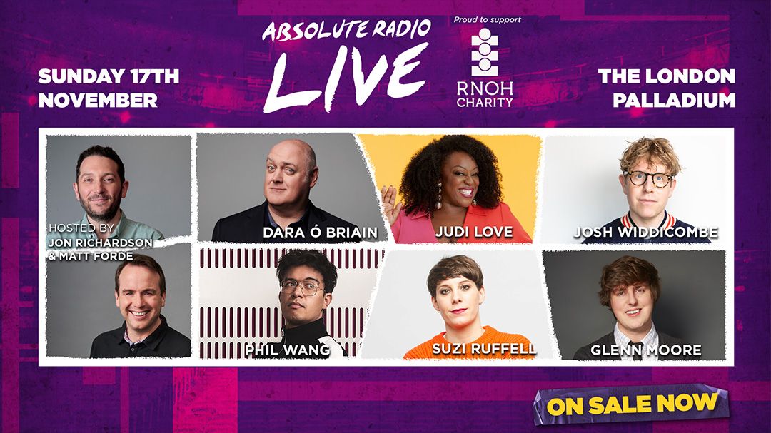 Phil Wang joins Absolute Radio Live line-up!