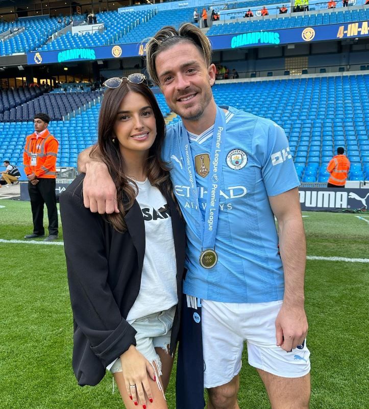 Sasha Attwood and Jack Grealish
