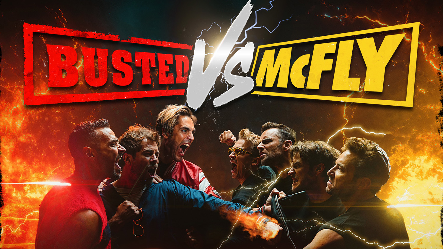 Busted Vs McFly Huge joint tour announced for 2025