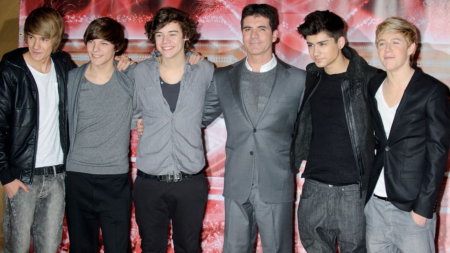 Simon Cowell and One Direction