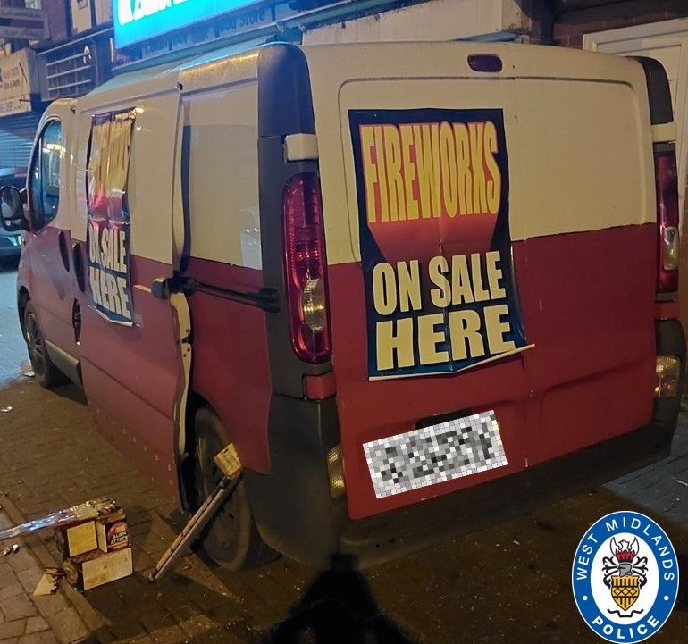 Police make arrests and seize illegal fireworks following city centre ...