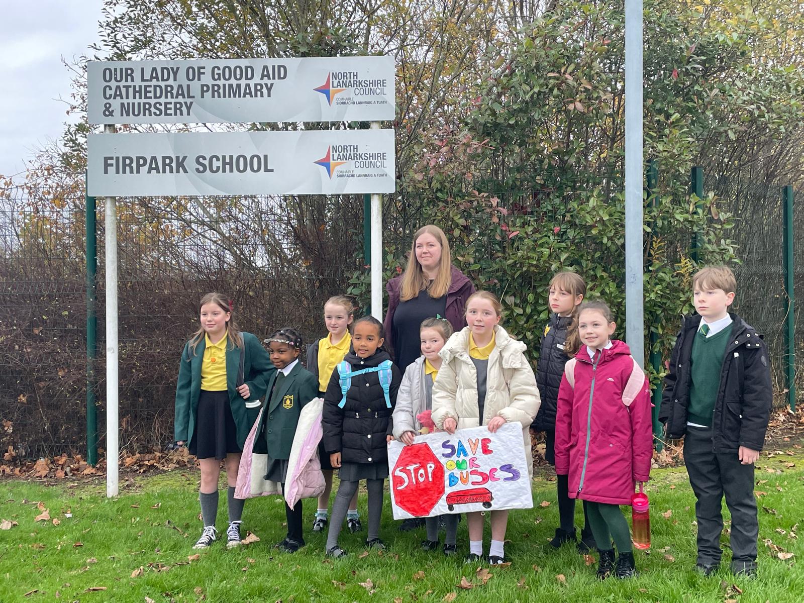 North Lanarkshire school bus cuts to be debated at Scottish Parliament