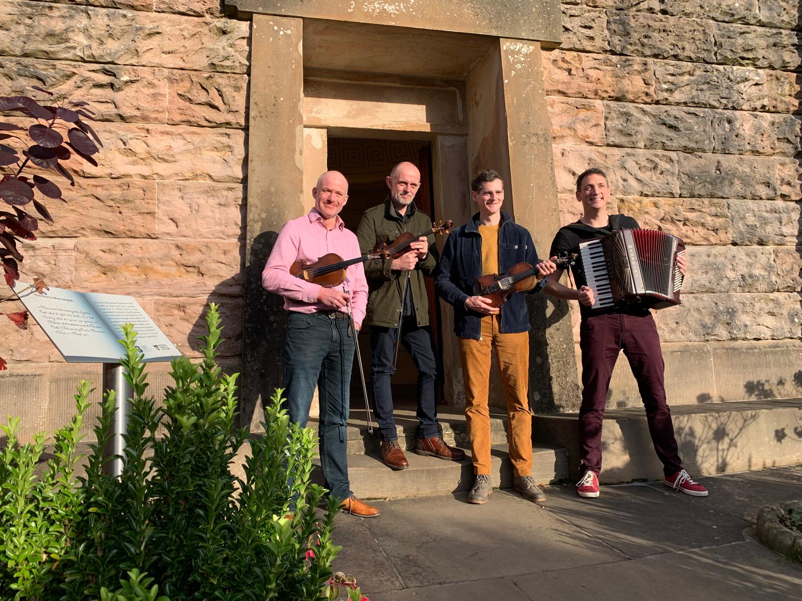 Hoolie at the Hydro to feature Robert Burns fiddle